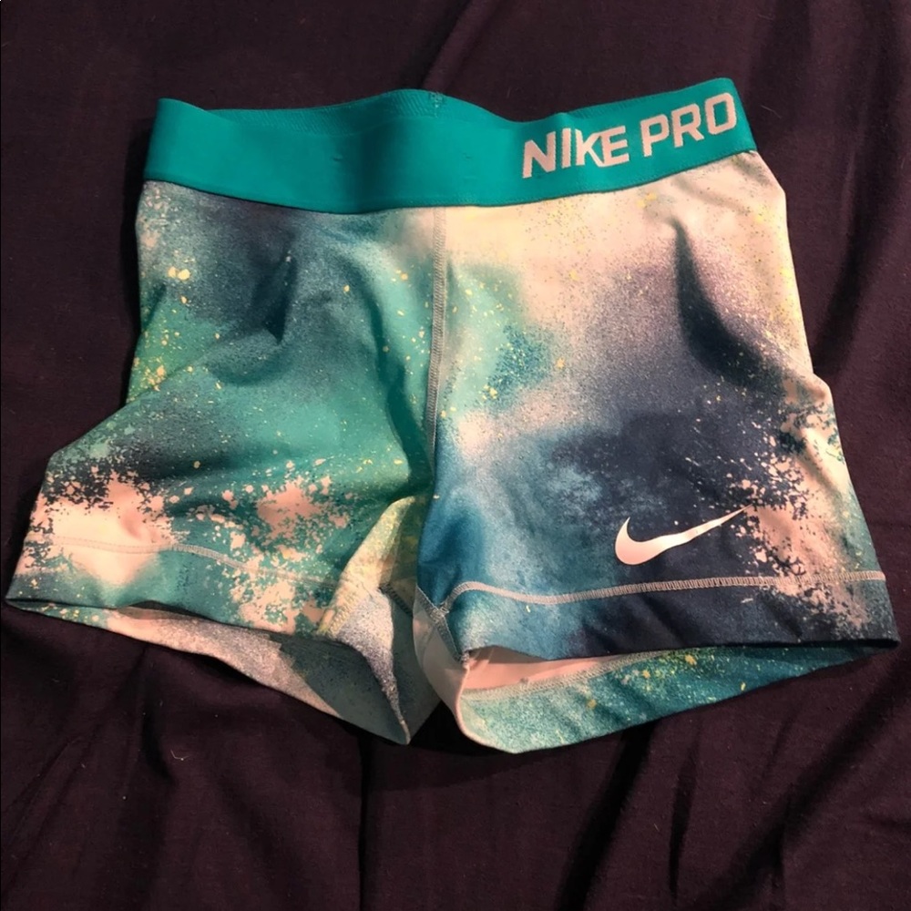 galaxy nike pro shorts